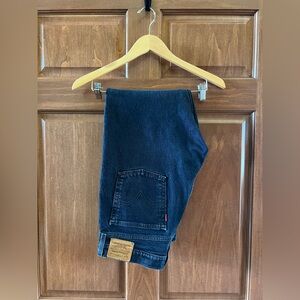 Levi's Premium Jeans Women’s Wedgie High Waist Straight Leg Dark Wash Size 30